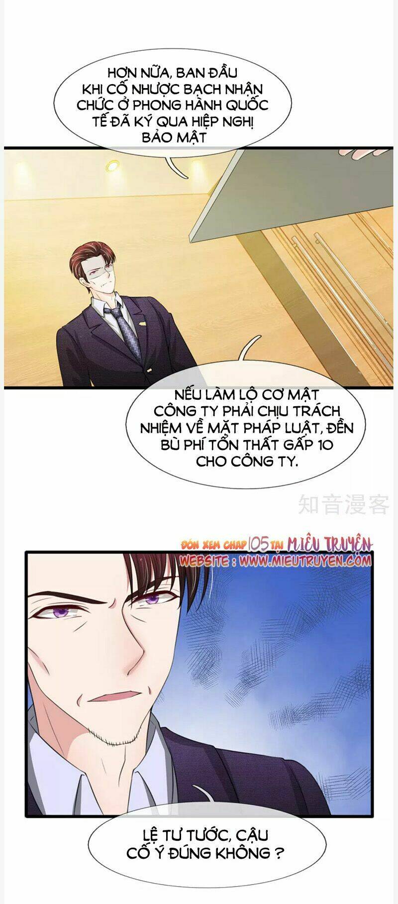 phúc hắc lão công buông em ra chapter 104 20