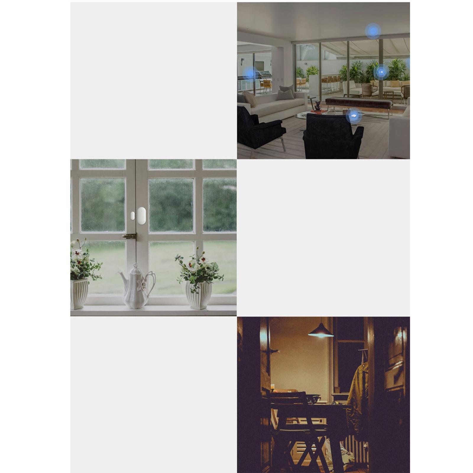 Door Window Sensor Battery Powered for Tuya Home