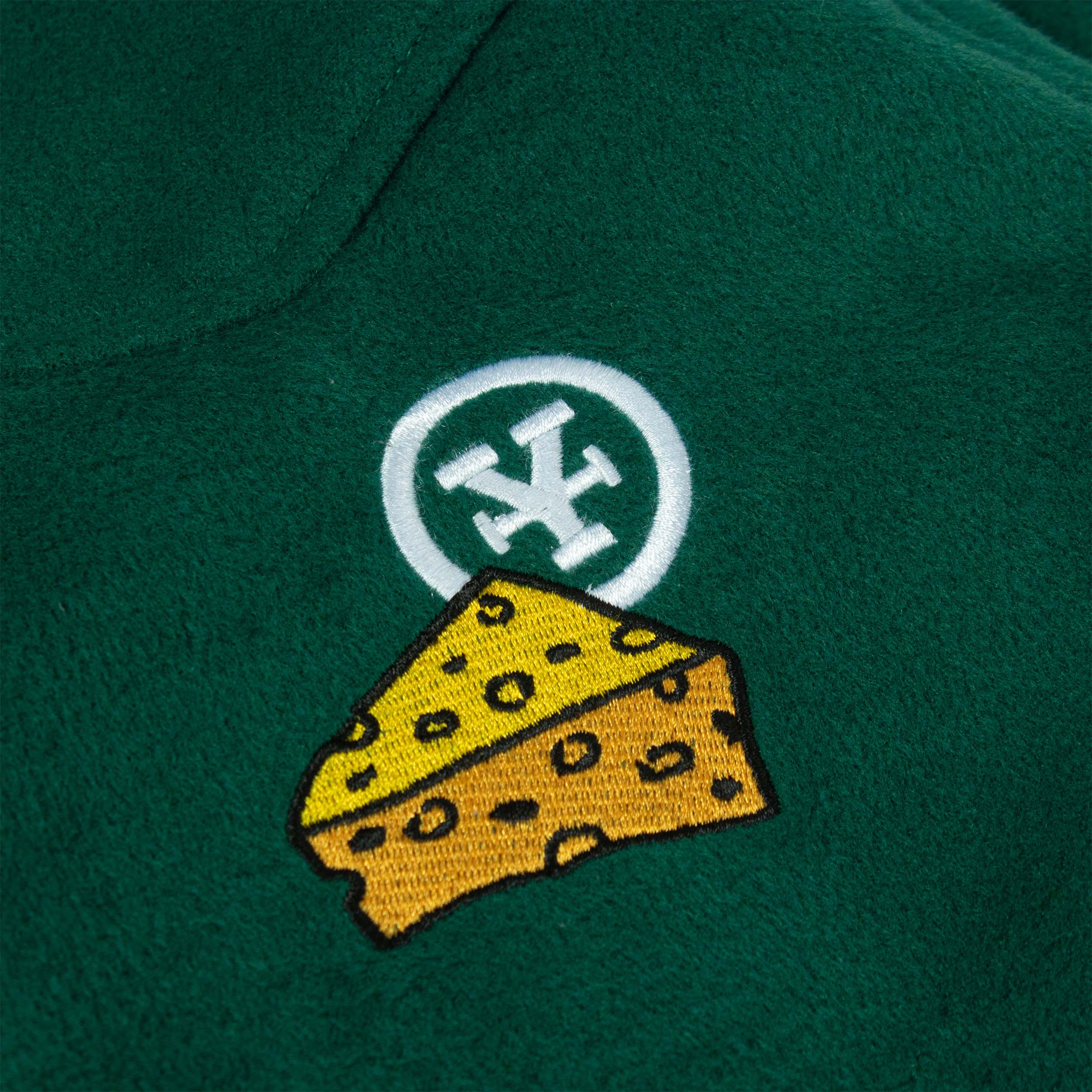 Áo Khoác DirtyCoins Felt Varsity Jacket - Green