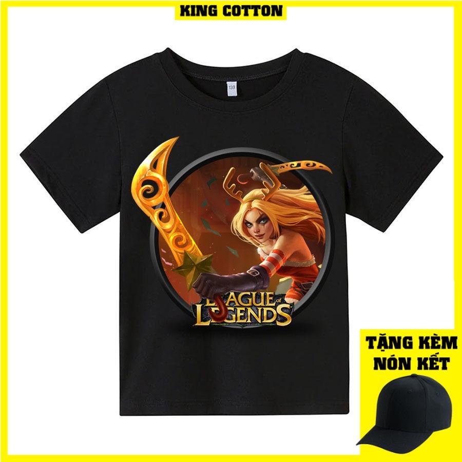 Áo thun trẻ em liên minh kartina Có size người lớn, King Cotton