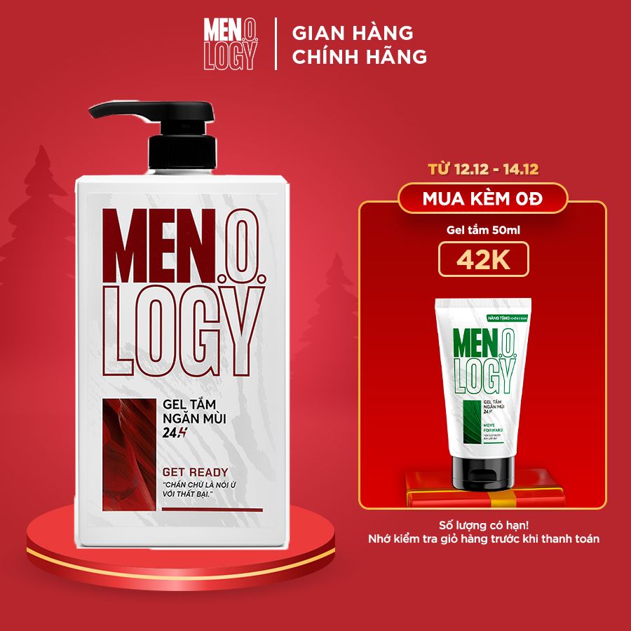 [Hàng Chính Hãng] Gel tắm ngăn mùi 24h Get Ready 630ml