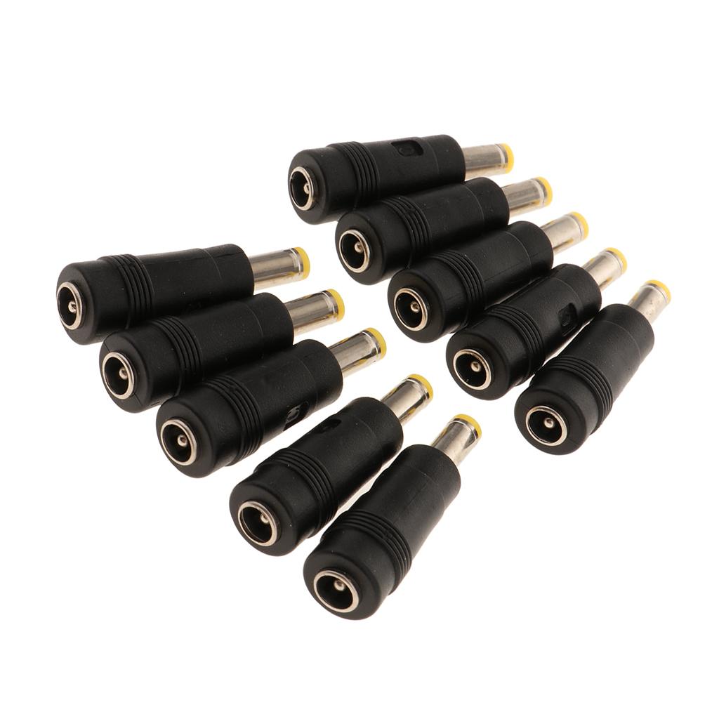 Socket DC Power Plug Adapter Without Cable, Pack of 10 DC 5.5 Mm X 2.1 Mm Socket