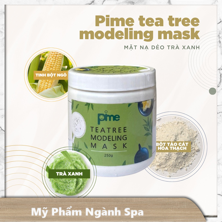 MẶT NẠ DẺO GIẢM MỤN KHÁNG VIÊM TRÀ XANH PIME TEA TREE MODELING MASK 250g