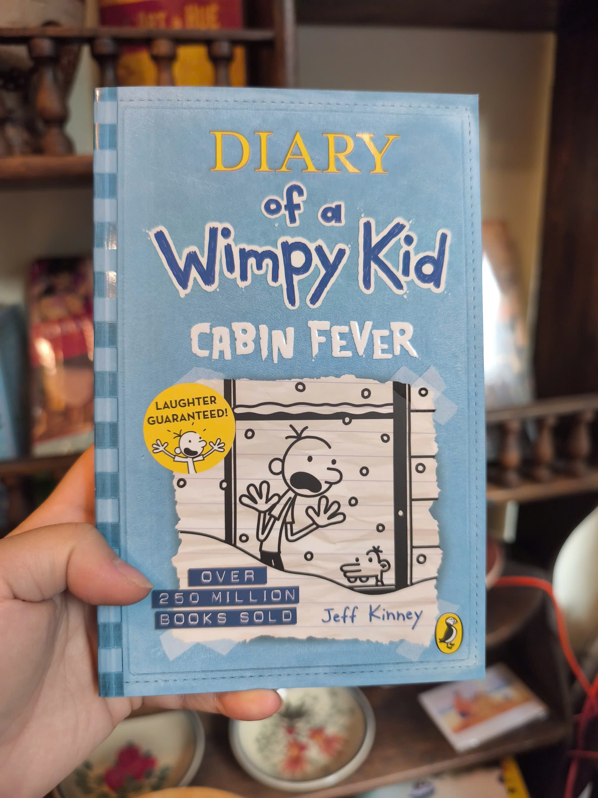 Sách - Diary of a Wimpy Kid: Cabin Fever (Book 6) by Jeff Kinney