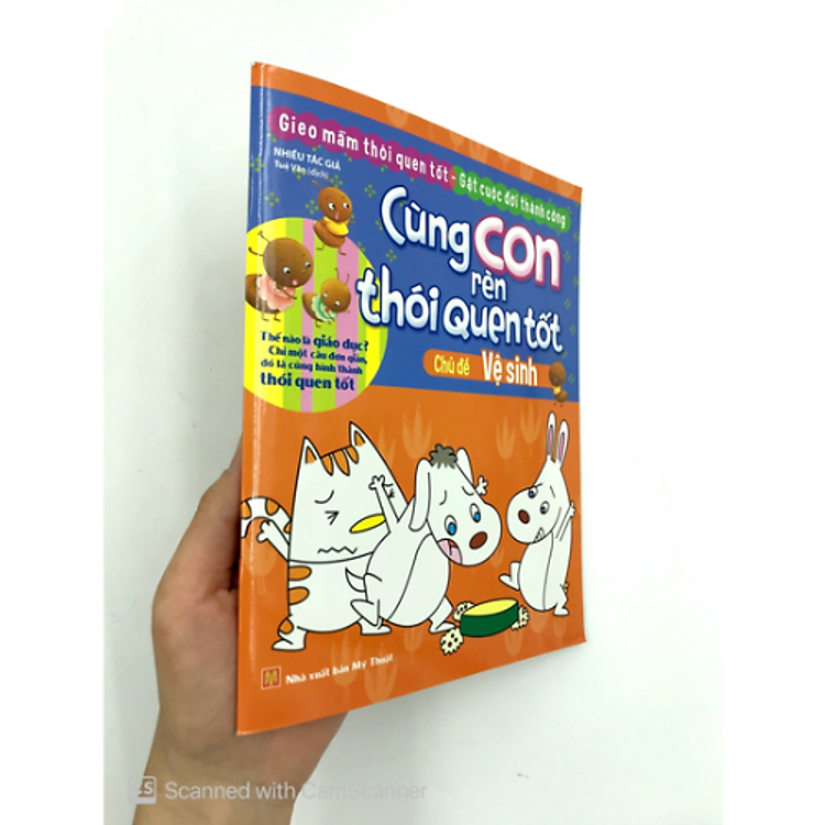 Sách Cùng con rèn thói quen tốt