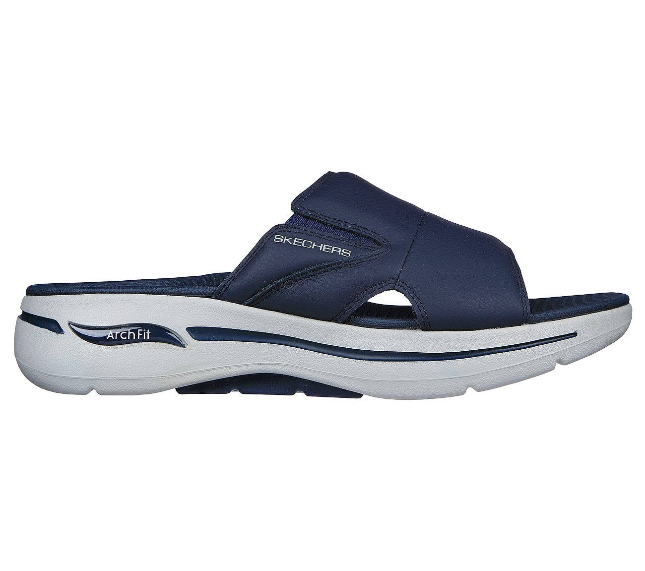 Skechers Nam Dép Quai Ngang Sandals GOWalk Arch Fit - 229023-NVY