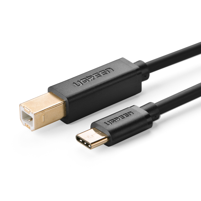 Dây USB máy in to Type-C mạ vàng US152 dài 5M - 30183 - Hàng nhập khẩu