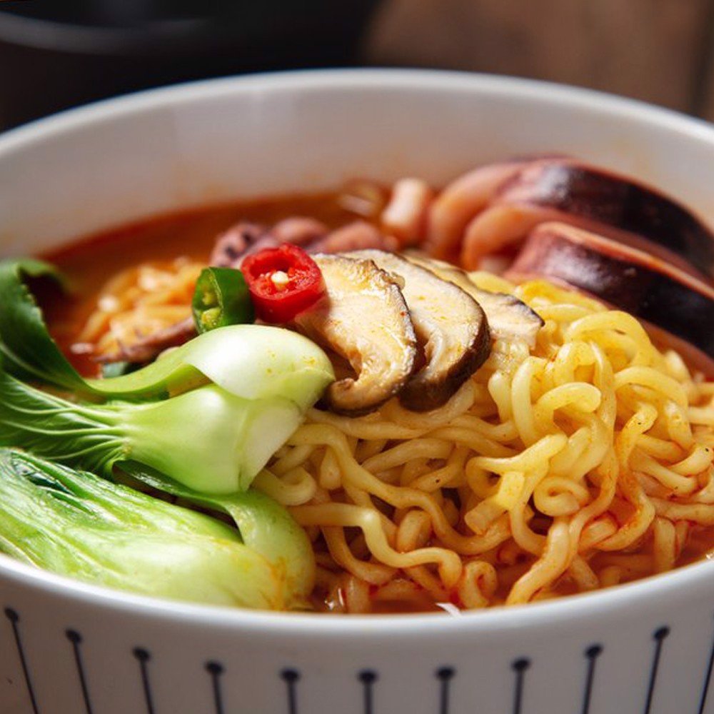 Bịch 5 Gói Mì Mực Hải Sản Champong Nongshim Hàn Quốc