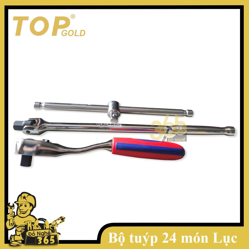 Bộ tuýp 24 chi tiết (8-32mm) cao cấp TOP GOLD