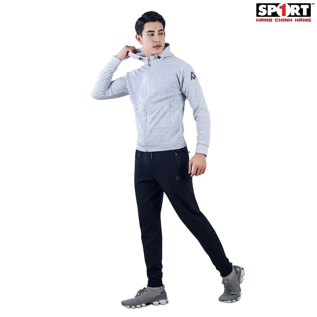 Bộ Quần Áo Nỉ Nam Thể Thao AM MTS002 Thời Trang Cao Cấp, Có Mũ, Không Nhăn, Thoải Mái Vận Động SPORT1