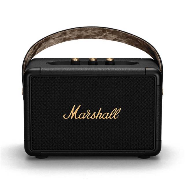 Loa Marshall Kilburn II Black &amp;amp; Brass - Pin 20 giờ - Hàng Chính Hãng