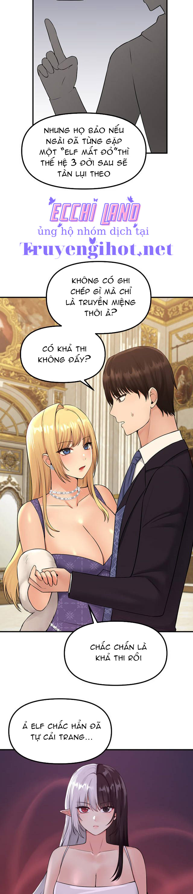 Ả Elf Thích Bị Sỉ Nhục chapter 36.1 - Trang 9