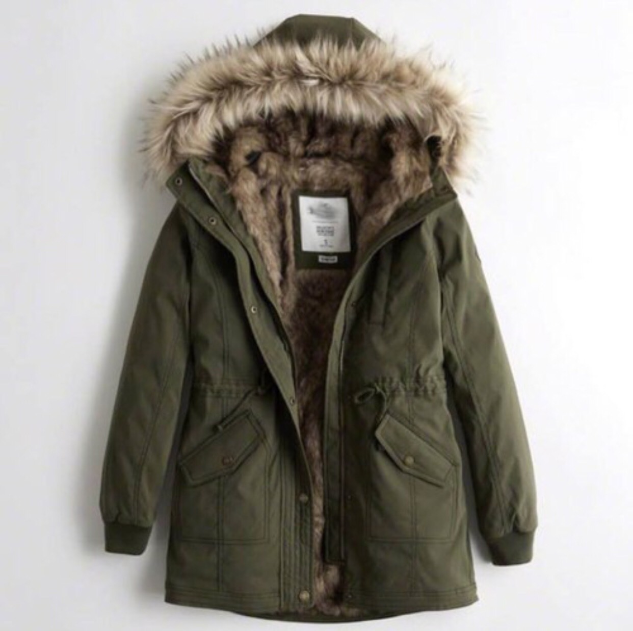 ÁO KHOÁC KAKI NỮ PARKA QUẢNG CHÂU LÓT LÔNG SIÊU ẤM CHO MÙA ĐÔNG