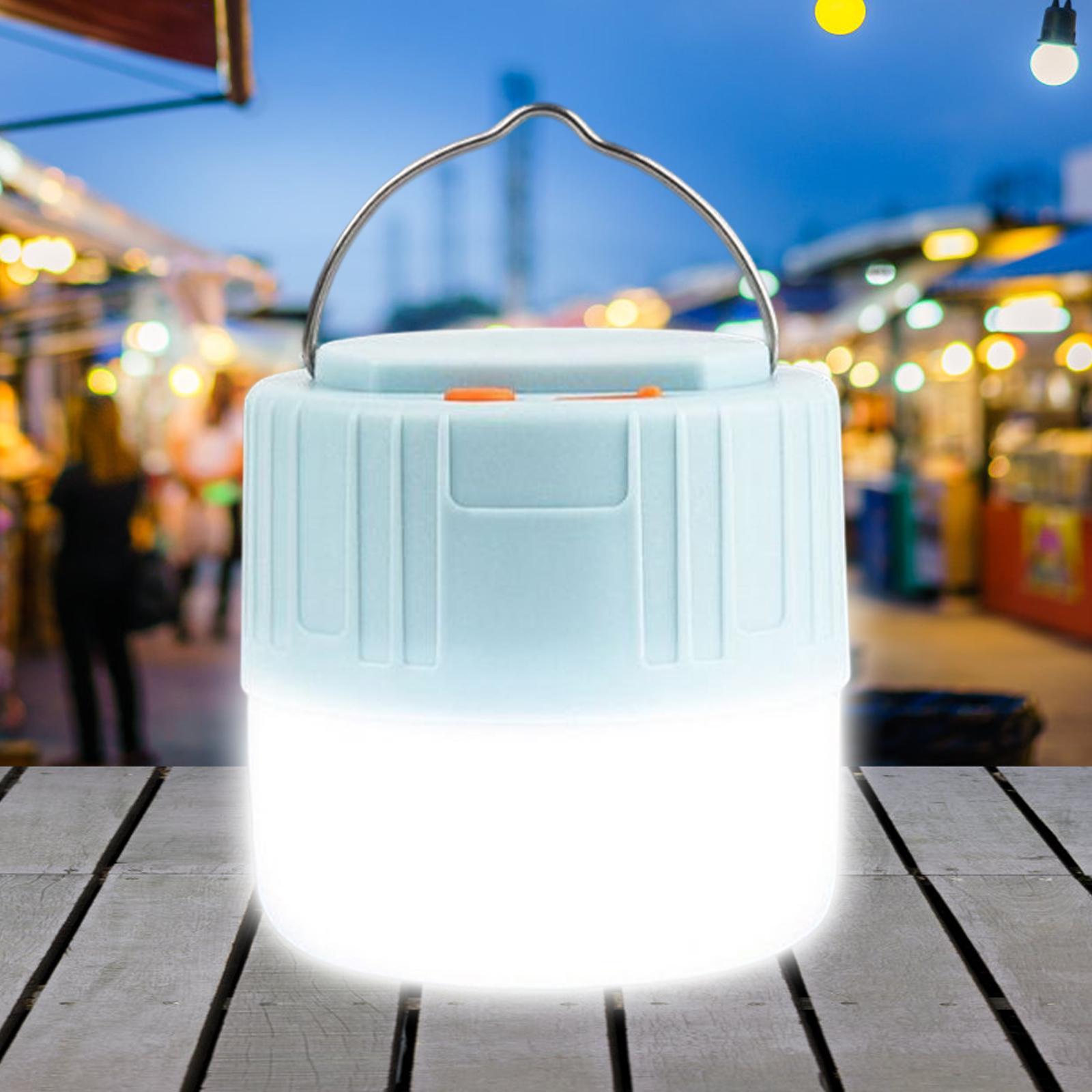 Fishing Camping Light Lamp LED Hanging Bulb USB Tent Lantern 80W