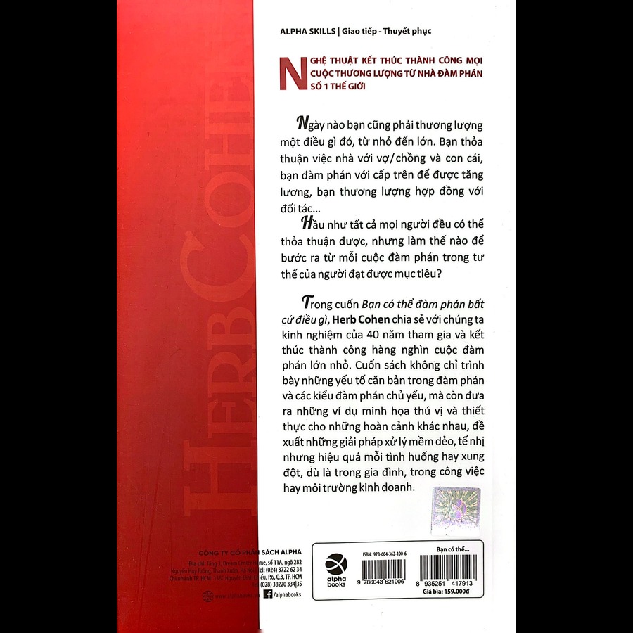 Sách Bạn Có Thể Đàm Phán Bất Cứ Điều Gì