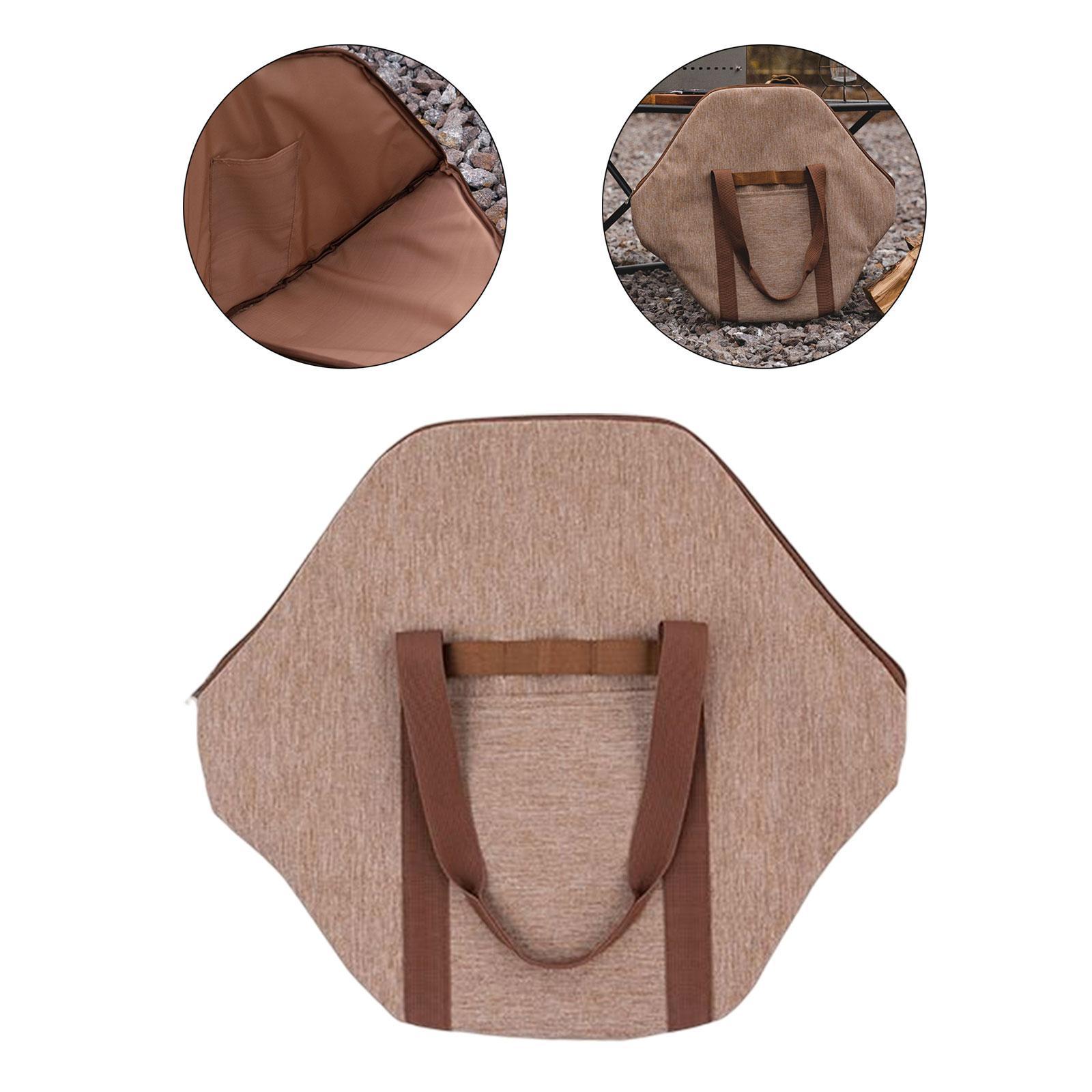 Waterproof Skillet Bag Chef Bag Zipper Pouch Storage Bag Grill Accessories Bag Cooking Utensils Container Picnic for Hiking