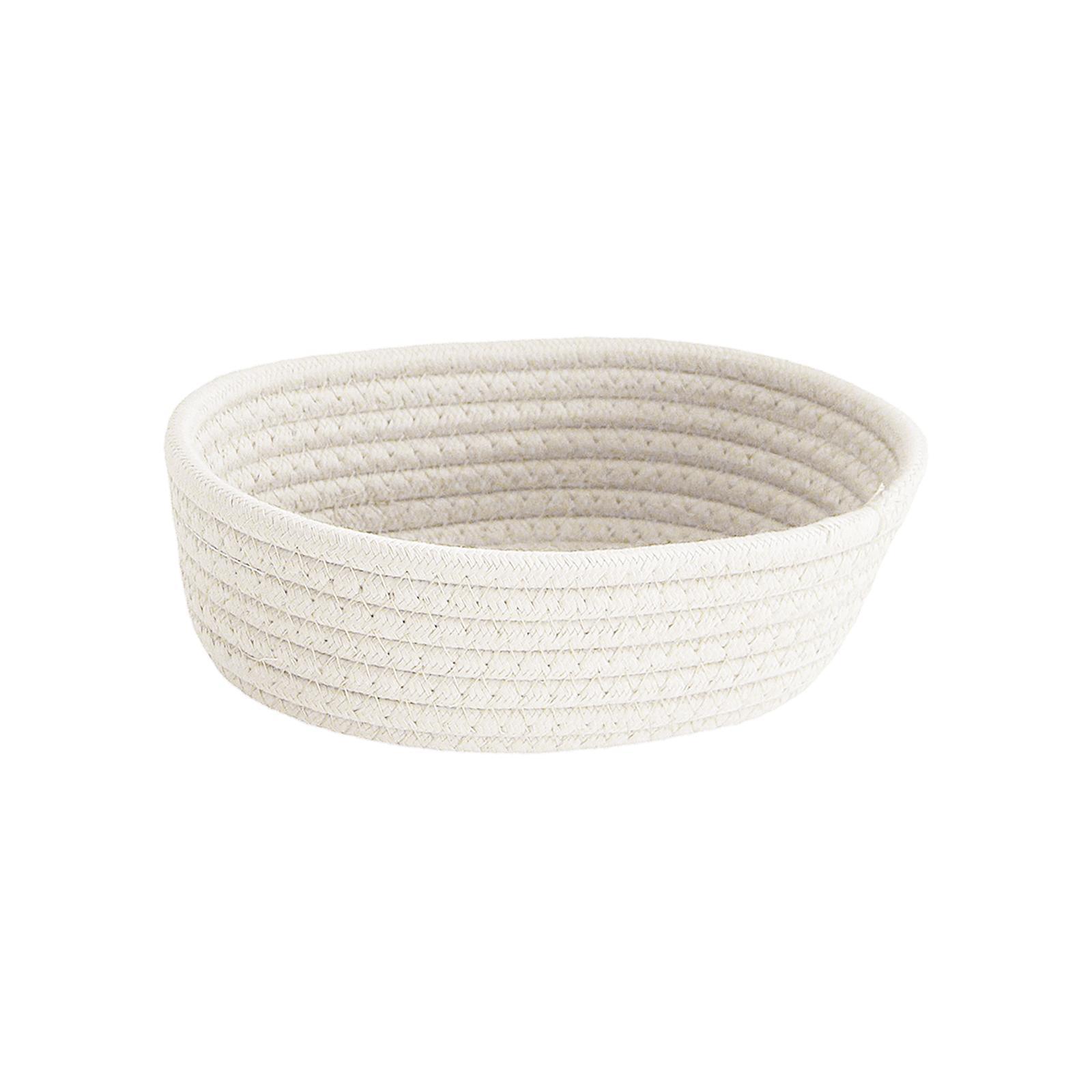 Small Storage Baskets, Decorative Basket, Perfume Makeup Organizer for Countertop Desktop Shelf