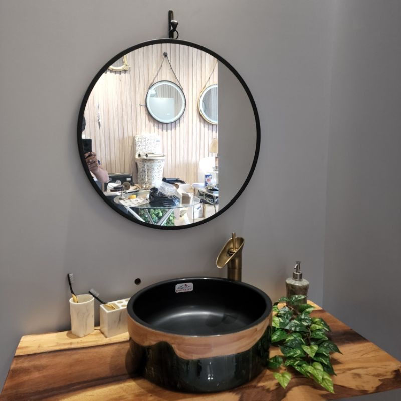 Chậu sứ mỹ thuật - lavabo đặt bàn mỹ nghệ