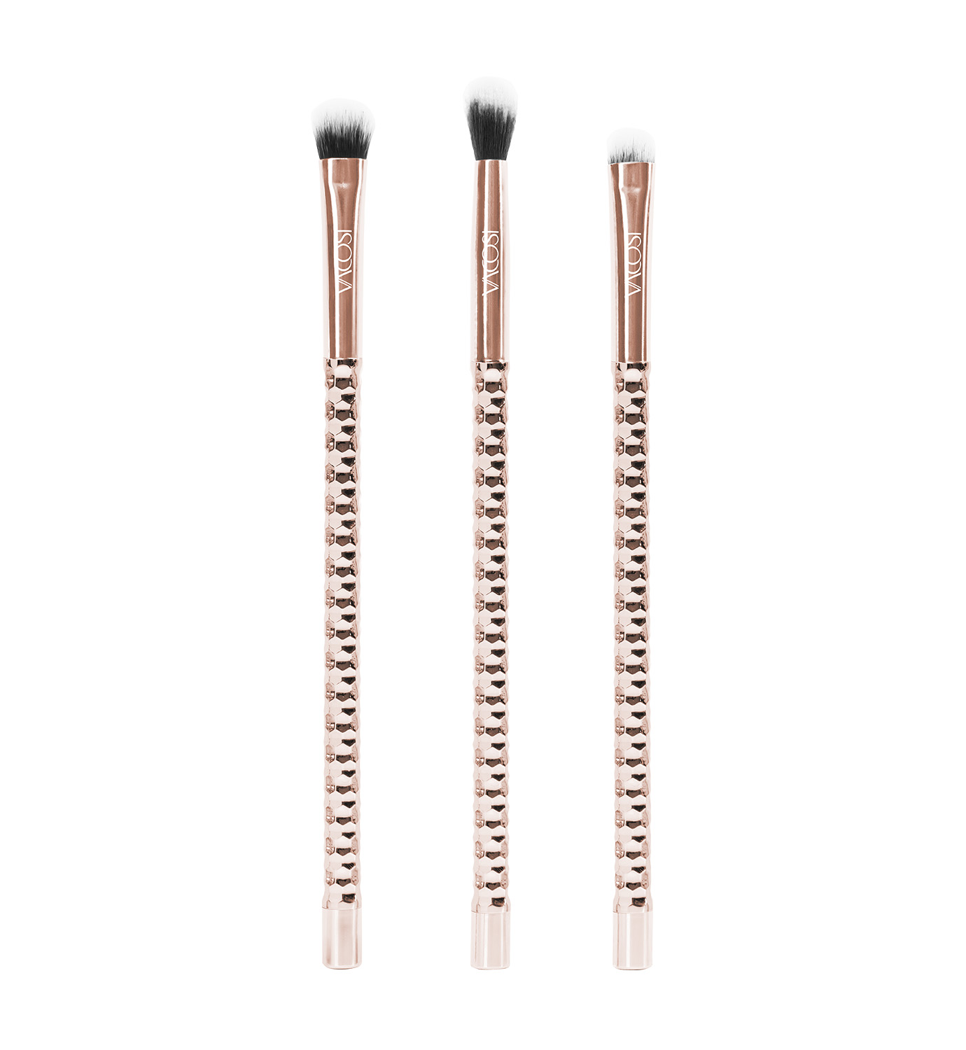 SC03 - BỘ KIT 3 CỌ MẮT PRO VACOSI, PHIÊN BẢN GOLDEN DRAGON - VACOSI FLEET THE EYES BRUSH KIT, 3PCS
