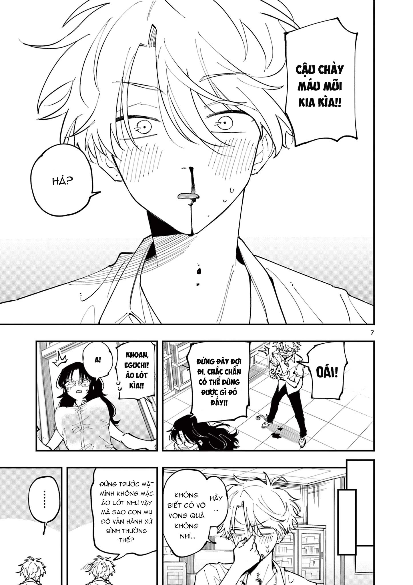 cậu bạn bàn bên cứ nhìn tôi bằng ánh mắt đó - tonari no seki no yatsu ga souiu me de mitekuru chapter 14 7