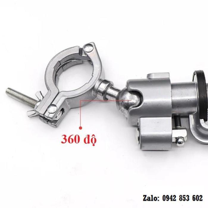 Giá đỡ máy khoan máy mài kẹp bàn xoay 360 độ