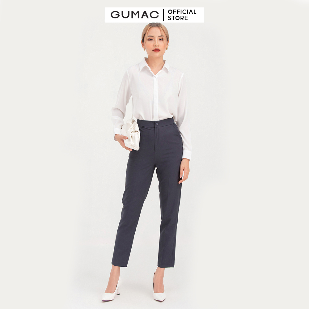 Quần tây nữ cơ bản GUMAC QB702