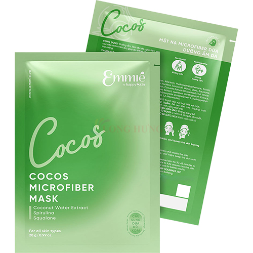 Mặt nạ sinh học Emmié By Happyskin Microfiber Mask (1 miếng) - Hàng chính hãng