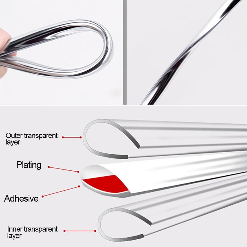 10 Mét Xe Cạnh Cửa Bảo Vệ Đa Năng Tự Động Chống Trầy Xước Dây Ô Tô Chống Xước Cho Không Khí Đầu Ra cửa Hood - Việt Nam