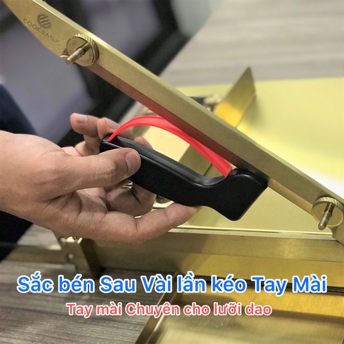 Dụng cụ mài Dao Chặt Gà Chuyên Dụng. Tay mài Lưỡi Dao chuyên dụng cho Bàn Dao Chặt Gà CE - Đá mài chuyên dụng VF800 cho lưỡi Dao chặt gà đa năng.