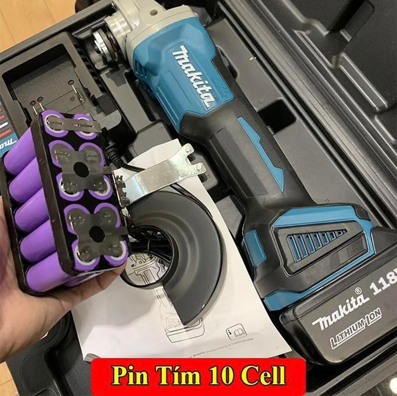 MÁY MÀI PIN , MÁY CẮT CHẠY PIN BOSHUN - HÀNG CHÍNH HÃG