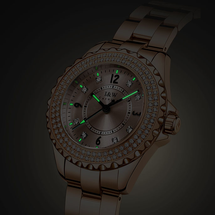 Đồng hồ nữ chính hãng I&amp;W CARNIVAL IW703L-8 Kính sapphire ,chống xước ,Chống nước 30m ,Bảo hành 24 tháng,Máy điện tử(Pin), dây thép 316L không gỉ , thiết kế đơn giản dễ đeo