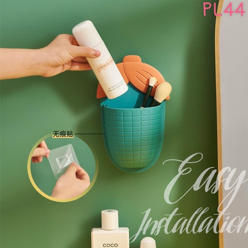 Hộp đựng bàn chải đánh răng dán tường hình bắp ngô,cốc đựng bàn chải mẫu mới nhất