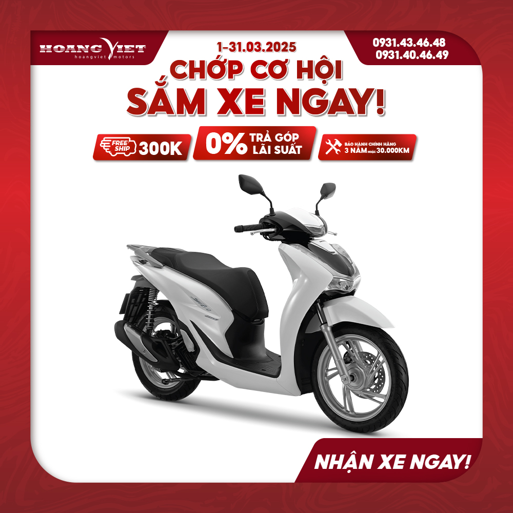 Xe Máy Honda SH 160i 2024 - Phiên Bản Cao Cấp