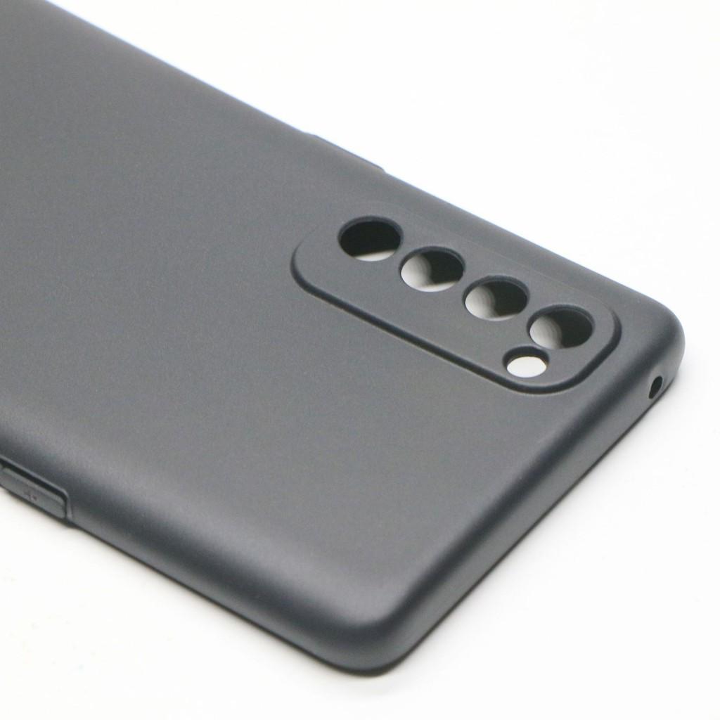 Ốp lưng dành cho OPPO Reno 4, Reno 4 Pro silicon dẻo màu đen