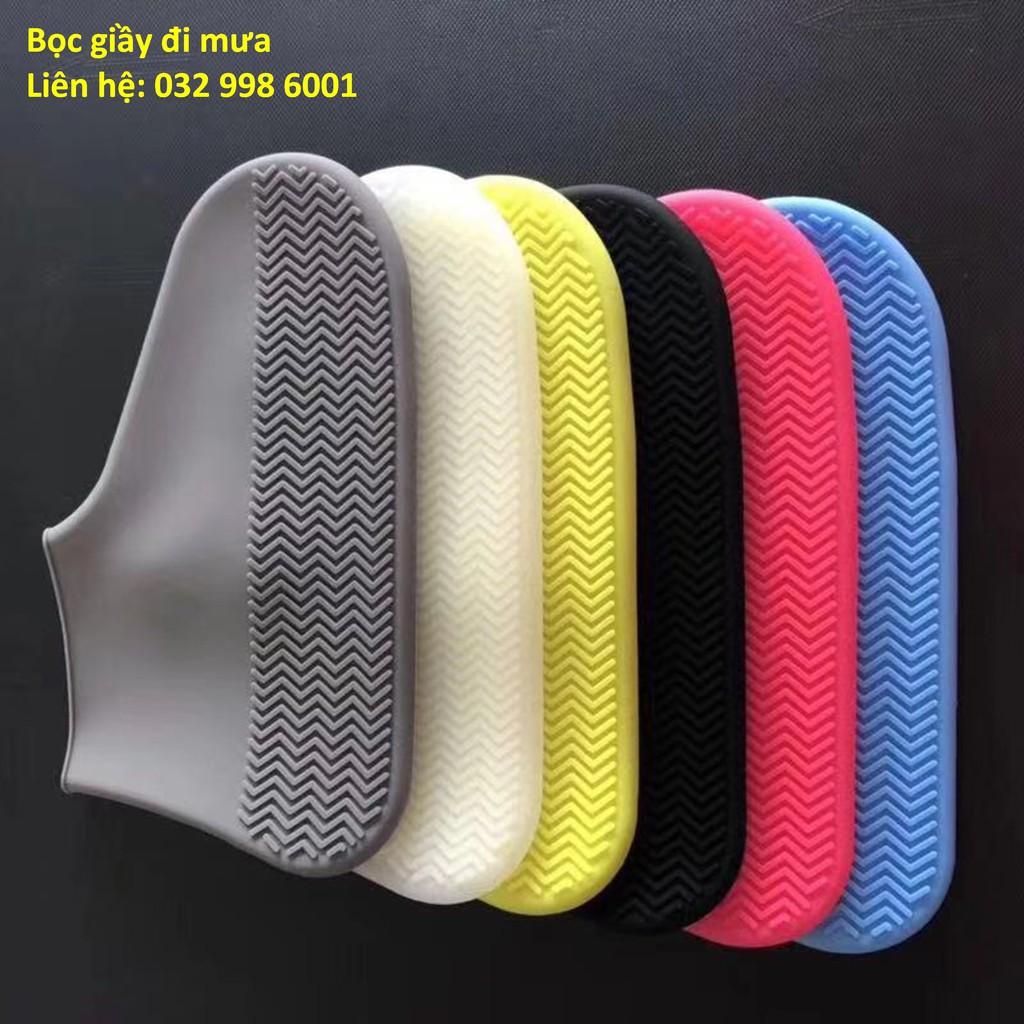 Bọc giày đàn hồi đi mưa Silicon siêu tiện lợi magic