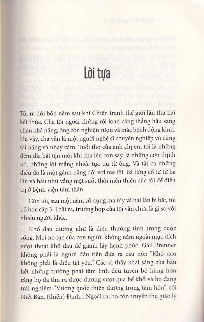 Khổ Đau Không Là Điều Tất Yếu