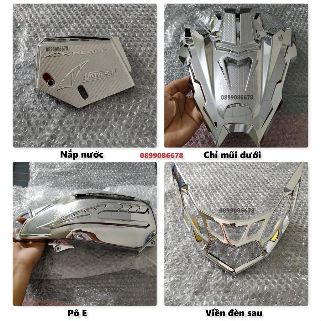 Phụ kiện Dành Cho Xe AirBlade / AB 125/150 - Đời 2020, 2021 Crom - Loại 1 - Air Blade Cover Chrome