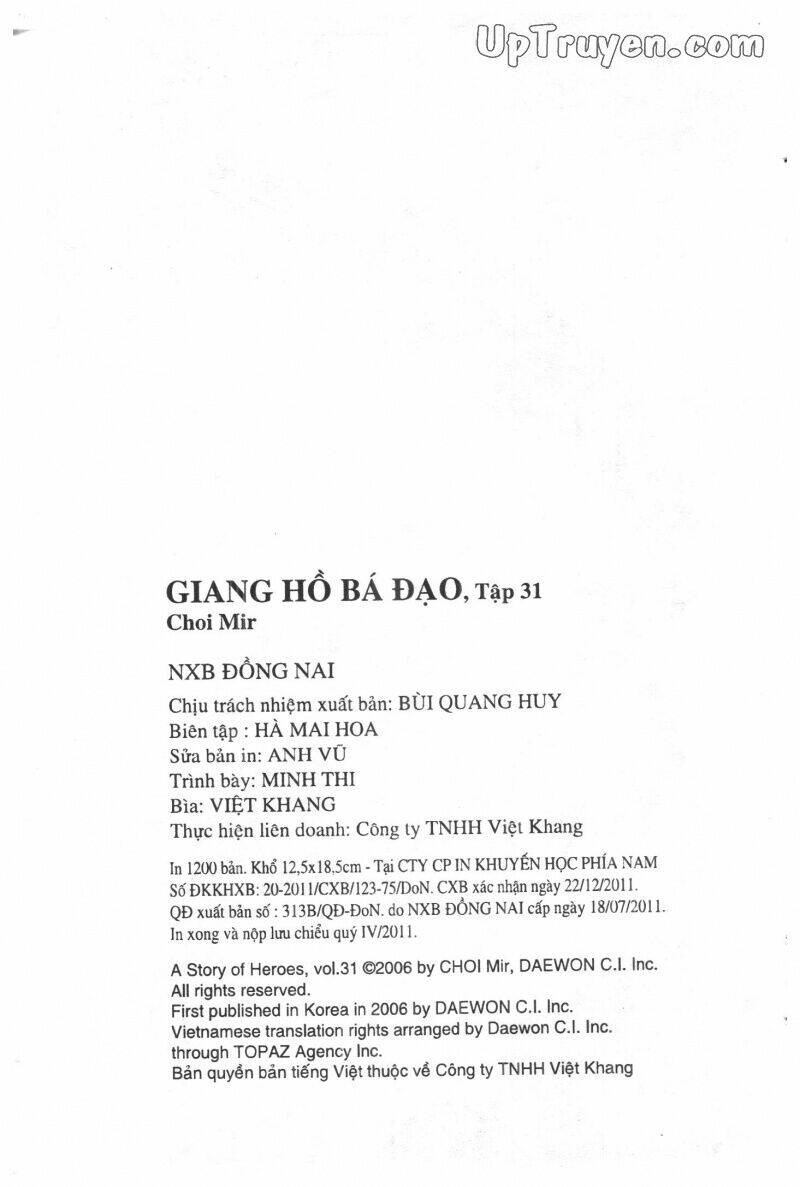 giang hồ bá đạo ký chapter 31 2
