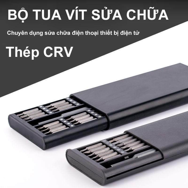 Bộ Tua Vít Nam Châm 24 Chi Tiết Dùng Sửa Chữa Điện Thoại - Tô vít đa năng Tiện Dụng