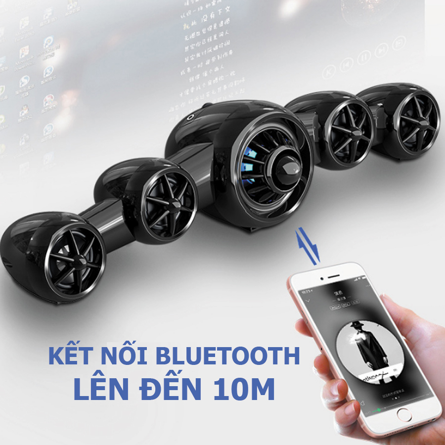 Loa Máy Vi Tính D-219 Để Bàn Chuẩn 2.1 Âm Thanh Siêu Trầm,Hỗ Trợ Bluetooth, AUX, Karaoke