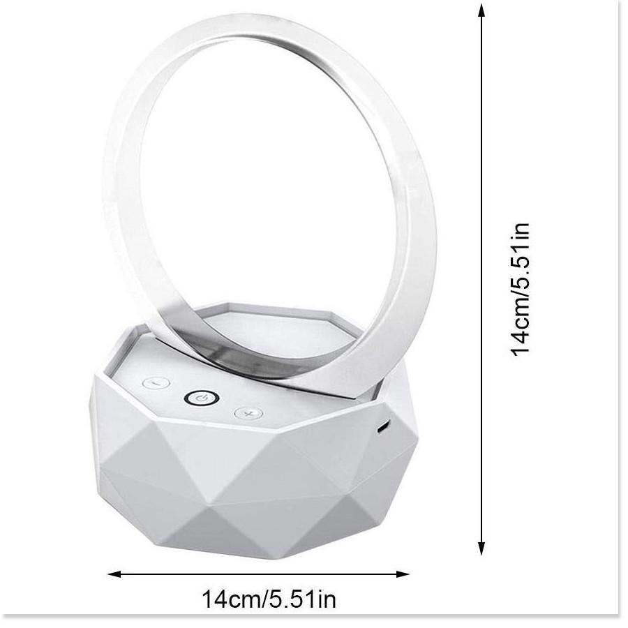 Loa bluetooth để bàn kiêm đèn ngủ hiệu ứng LED Gia Dụng SG