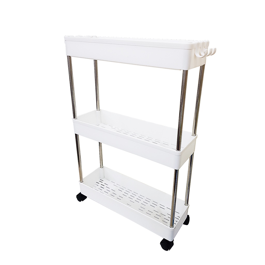 Kệ đa năng 3 tầng có bánh xe  Hando ( Size M - L )