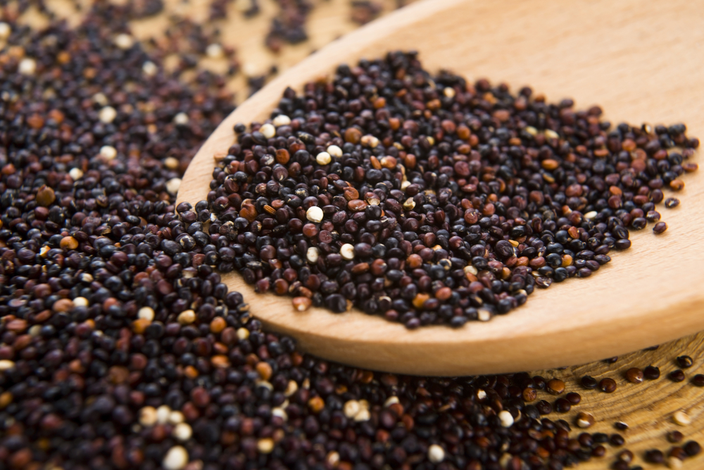 Hạt diêm mạch (quinoa) đen Sức Khỏe Xanh - Nhập khẩu Peru Nam Mỹ chính hãng