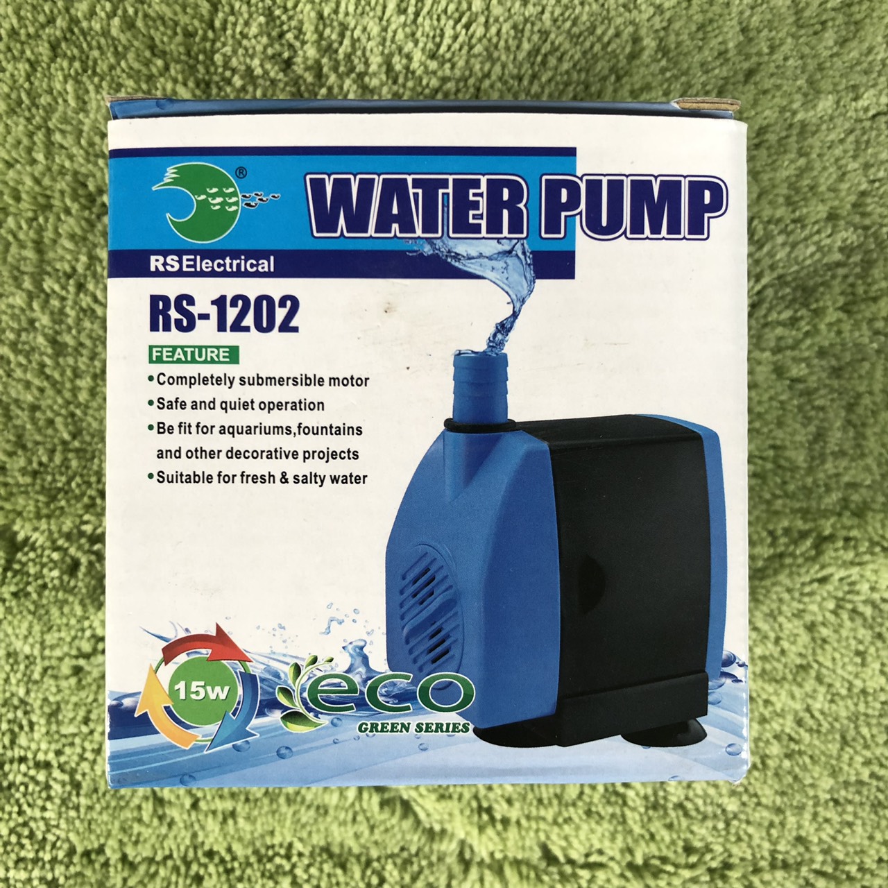 Máy bơm nước bể cá RS-1202, hàng cao cấp nhỏ gọn