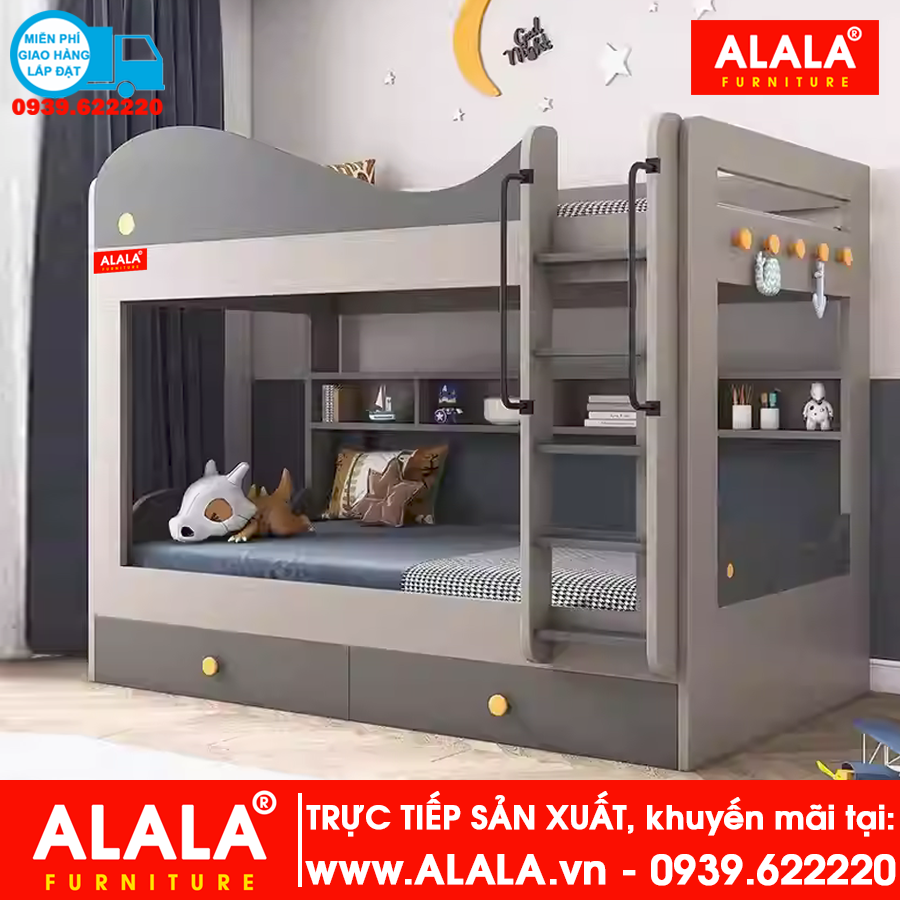 Giường tầng cho Bé ALALA110 cao cấp - www.ALALA.vn - Za.lo: 0939.622220