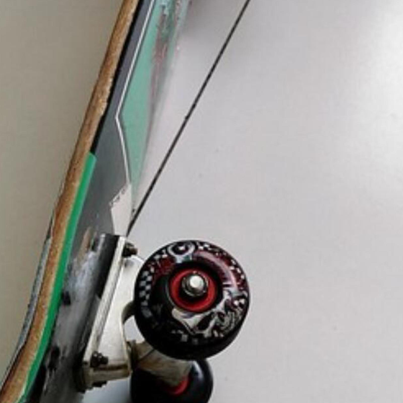 4PCS Cruiser Skateboard Wheels, Wear-resisting PU Skateboard Wheels, Longboard Skateboard Replacement Wheel Set Suitable for Basic Skateboarding