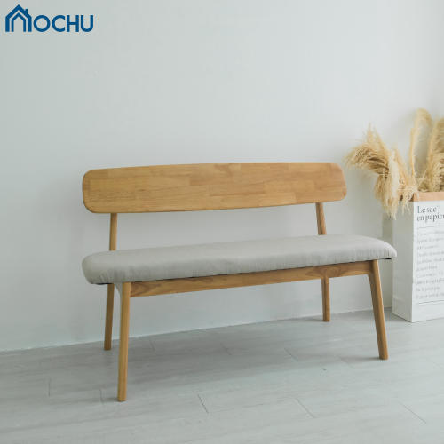 Ghế Gỗ Băng Dài Gỗ Cao Su OCHU - Iamar Chair M - Natural