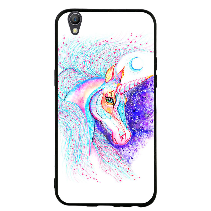 Ốp lưng viền TPU cho điện thoại Oppo Neo 9 - Horse 01