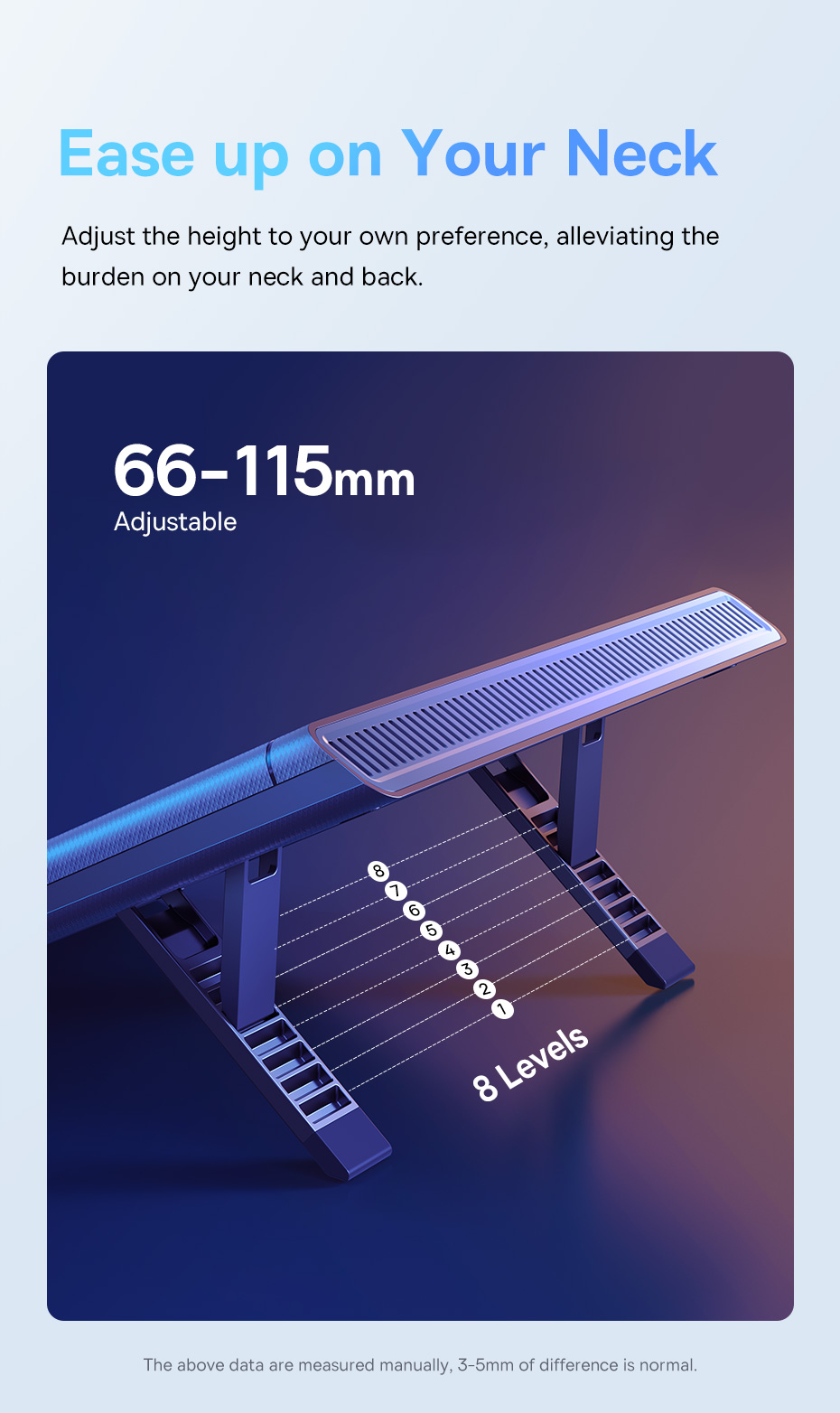 Giá đỡ Tích Hợp Quạt Tản Nhiệt Cho IPad/Laptop Baseus ThermoCool Heat-Dissipating Laptop Stand- LUWK-  Hàng chính hãng