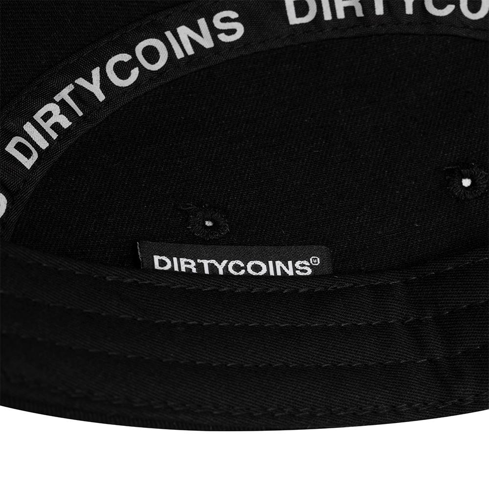 DirtyCoins Nón 5 Panels Cap - Black